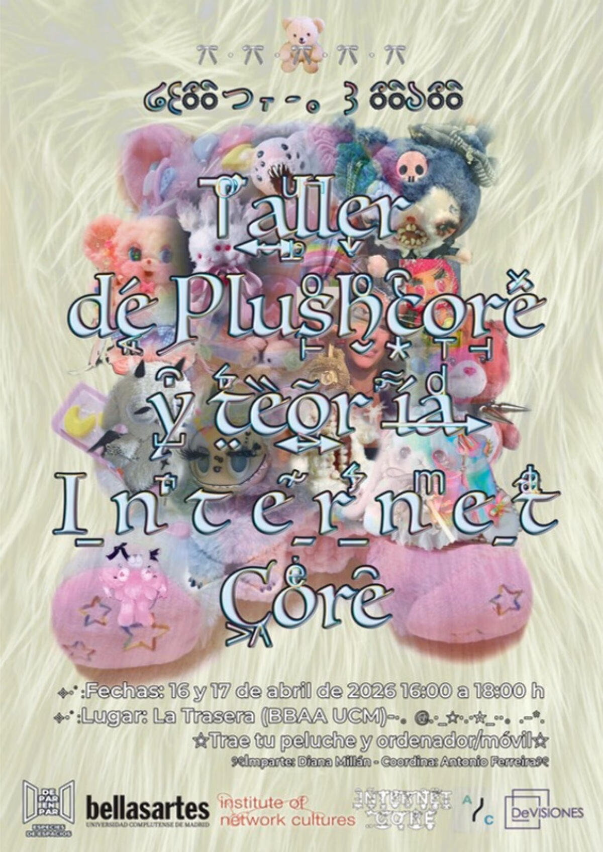 Taller de Plushcore y Teoría Internet Core en la UCM